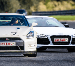 Nissan GTR vs. Audi R8 Nissan GTR vs. Audi R8